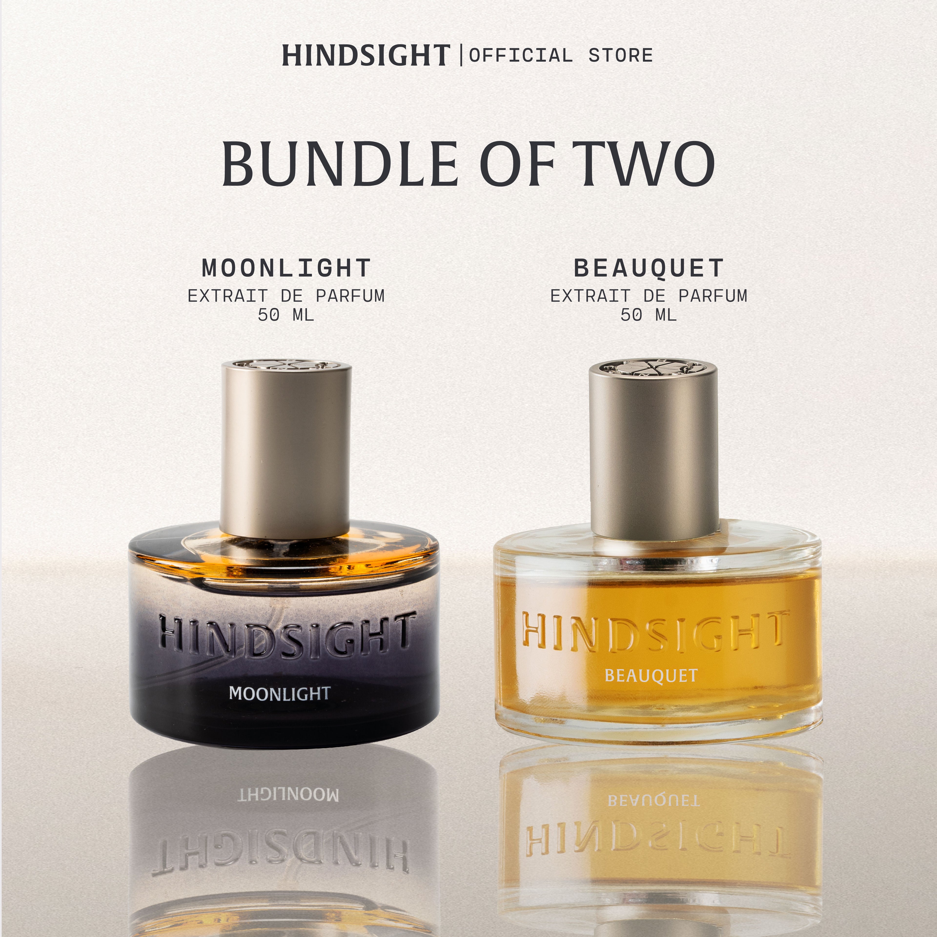 Hindsight Bundle of 2 - Moonlight Extrait & Beauquet Extrait 50ml
