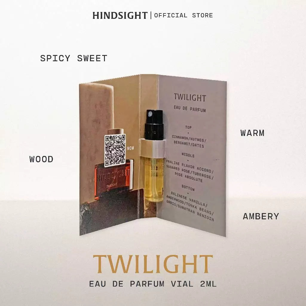 Hindsight Perfume Mini Vials All Variant